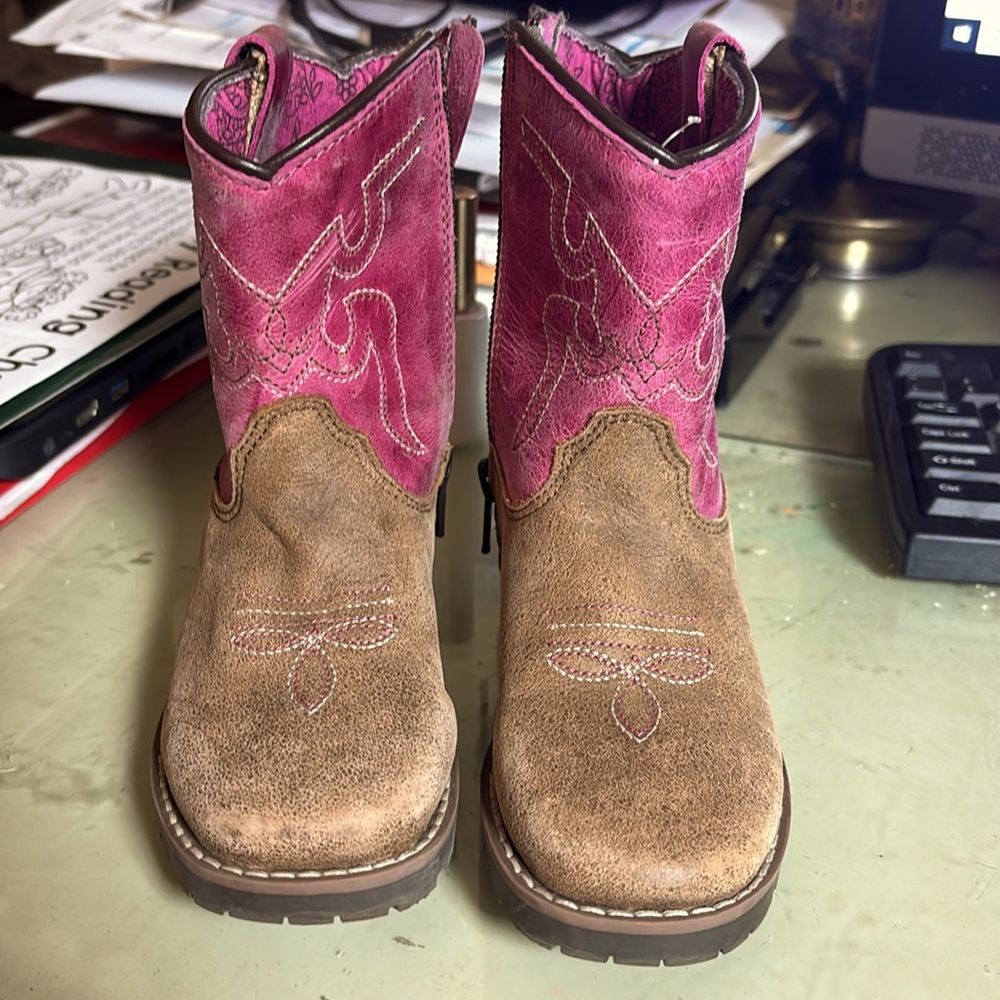 Toddler girl boots size 8D